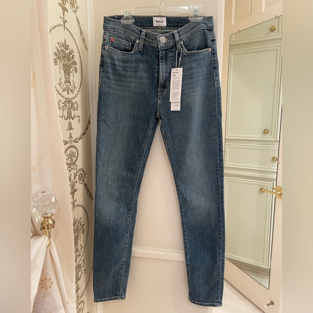 Hudson Womens Blair High Rise Super Skinny Ankle Ankle Jeans US 27